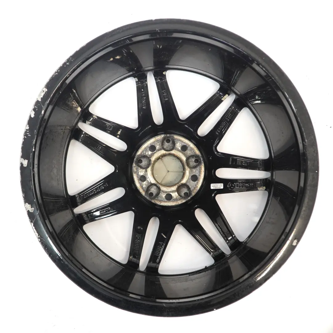 Mercedes-Benz C207 W207 jante alliage 19" AMG 7 à double rayons pour à propos du numéro de pièce A2124011900 Mercedes-Benz C207 W207 jante alliage 19" AMG 7 à double rayons - SKU A2124011900-2 - Numéro de pièce A2124011900