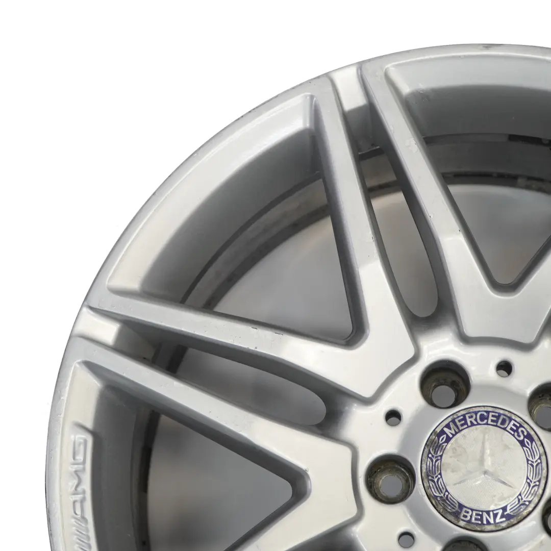 W207 Alloy Wheel Rim 19" AMG 7 Double Spoked to Mercedes C207 with Part number A2124011900 Mercedes C207 W207 Alloy Wheel Rim 19" AMG 7 Double Spoked - SKU A2124011900-5 - Part number A2124011900