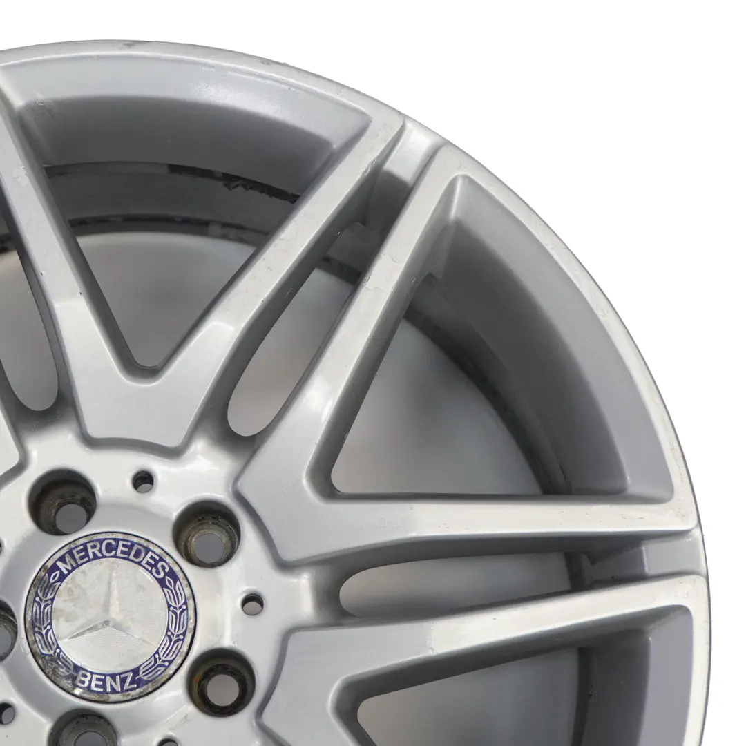 W207 Alloy Wheel Rim 19" AMG 7 Double Spoked to Mercedes C207 with Part number A2124011900 Mercedes C207 W207 Alloy Wheel Rim 19" AMG 7 Double Spoked - SKU A2124011900-5 - Part number A2124011900