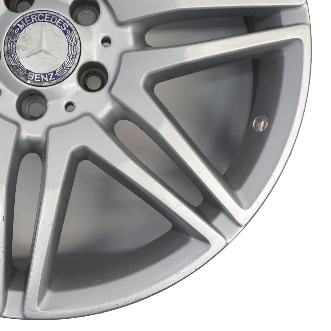W207 Alloy Wheel Rim 19" AMG 7 Double Spoked to Mercedes C207 with Part number A2124011900 Mercedes C207 W207 Alloy Wheel Rim 19" AMG 7 Double Spoked - SKU A2124011900-5 - Part number A2124011900