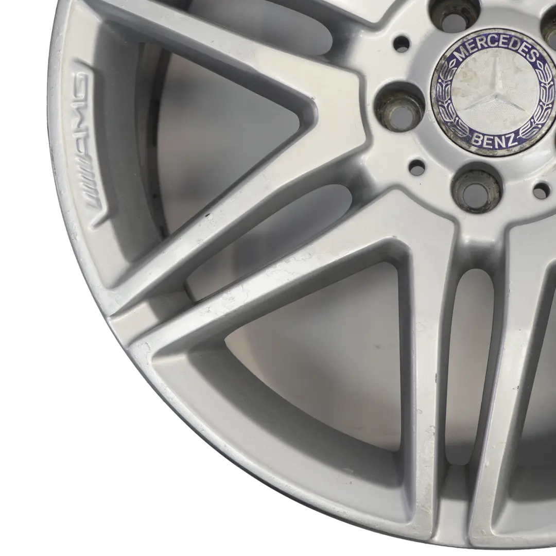 W207 Alloy Wheel Rim 19" AMG 7 Double Spoked to Mercedes C207 with Part number A2124011900 Mercedes C207 W207 Alloy Wheel Rim 19" AMG 7 Double Spoked - SKU A2124011900-5 - Part number A2124011900