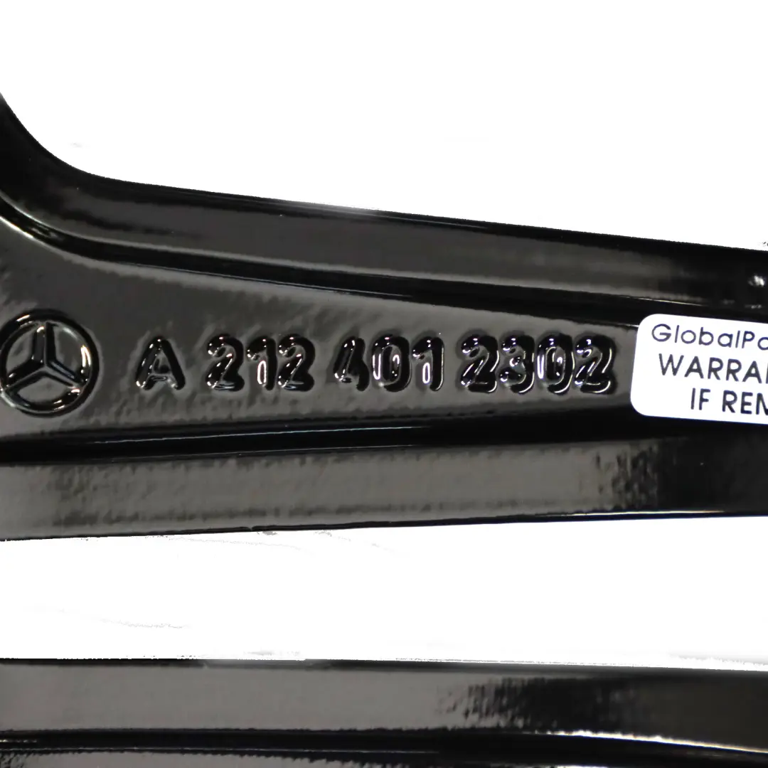 Mercedes W212 AMG Cerchi lega Set 18" Anteriore 8,5J ET:48 Posteriore 9J ET:54 - SKU A2124012302-A2124012402-SET - Numero di parte A2124012302-A2124012402
