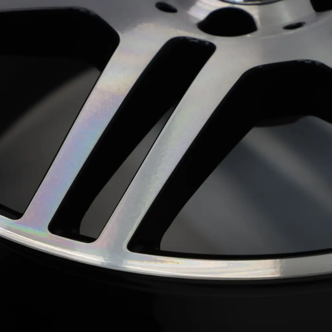 Mercedes W212 S212 AMG Wheel Alloy Rims Set 18" Front 8,5J ET:48 Rear 9J ET:54 - SKU A2124012302-A2124012402-SET - Part number A2124012302-A2124012402