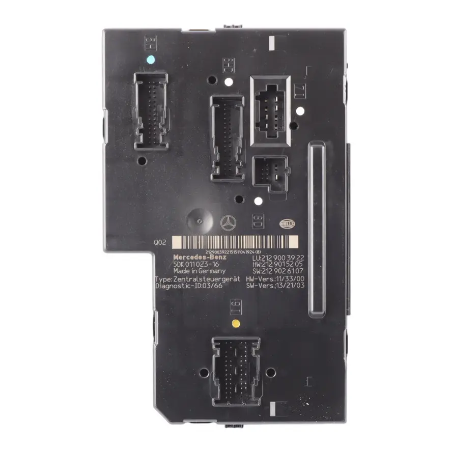 Fuse Box Rear SAM Relay Control Unit Module to Mercedes W212 with Part number A2129003922 Mercedes W212 Fuse Box Rear SAM Relay Control Unit Module - SKU A2129003922-1 - Part number A2129003922