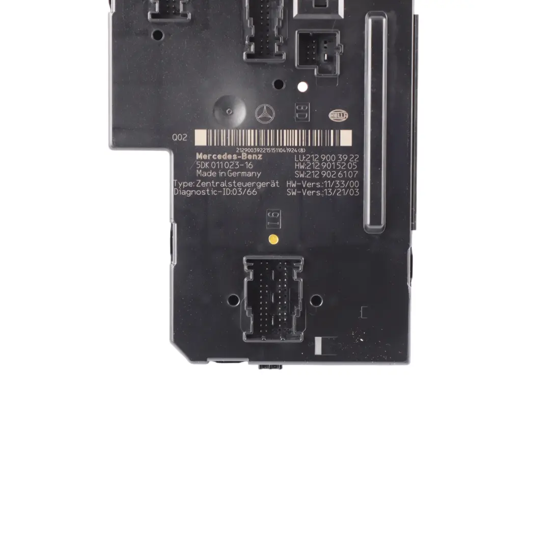 Mercedes W212 Fuse Box Rear SAM Relay Control Unit Module - SKU A2129003922-1 - Part number A2129003922