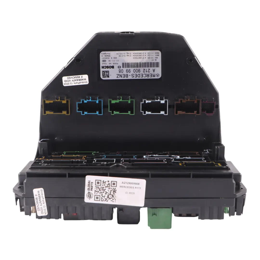 Boîte fusibles Unité contrôle relais Module SAM pour Mercedes SLK R172 à propos du numéro de pièce A2129009908 Mercedes SLK R172 Boîte fusibles Unité contrôle relais Module SAM - SKU A2129009908 - Numéro de pièce A2129009908