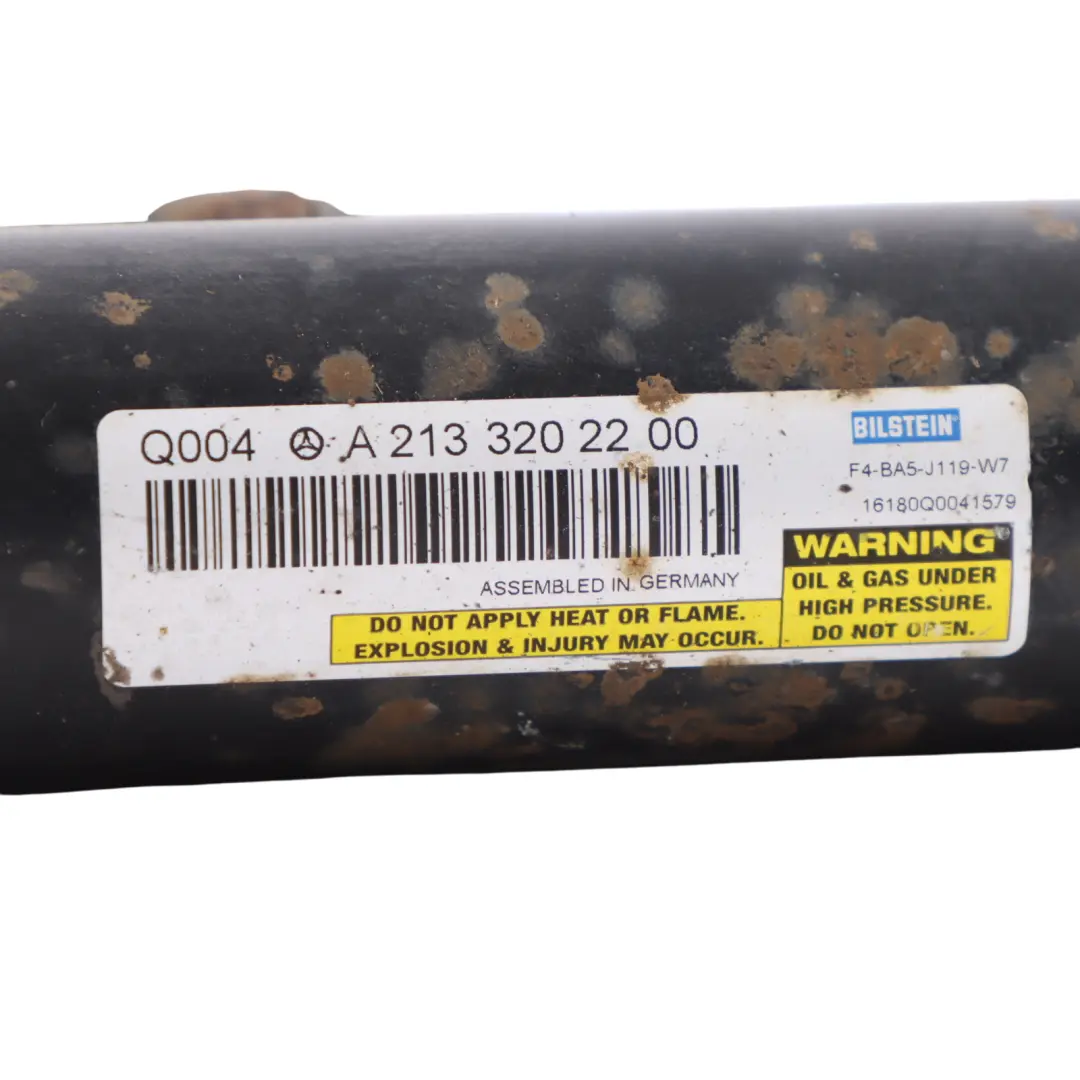 Adaptive Shock Absorber Airmatic Left Right N/O/S to Mercedes W213 Rear with Part number A2133202200 Mercedes W213 Rear Adaptive Shock Absorber Airmatic Left Right N/O/S - SKU A2133202200 - Part number A2133202200