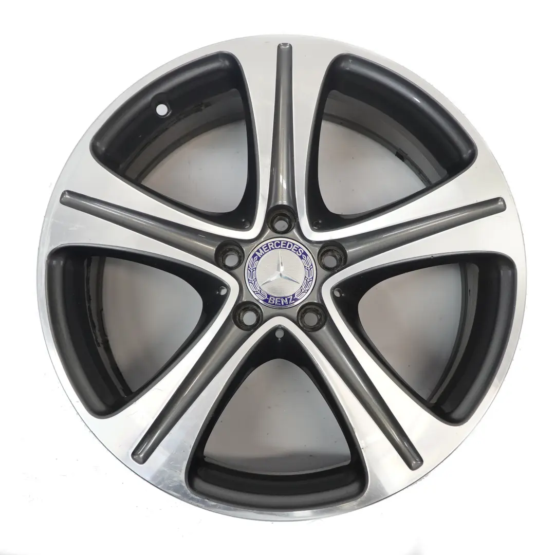 Alloy Wheel Rim 18" 8J ET:43 5-Spoke Mercedes W213 - SKU A2134011400-1 - Part number A2134011400
