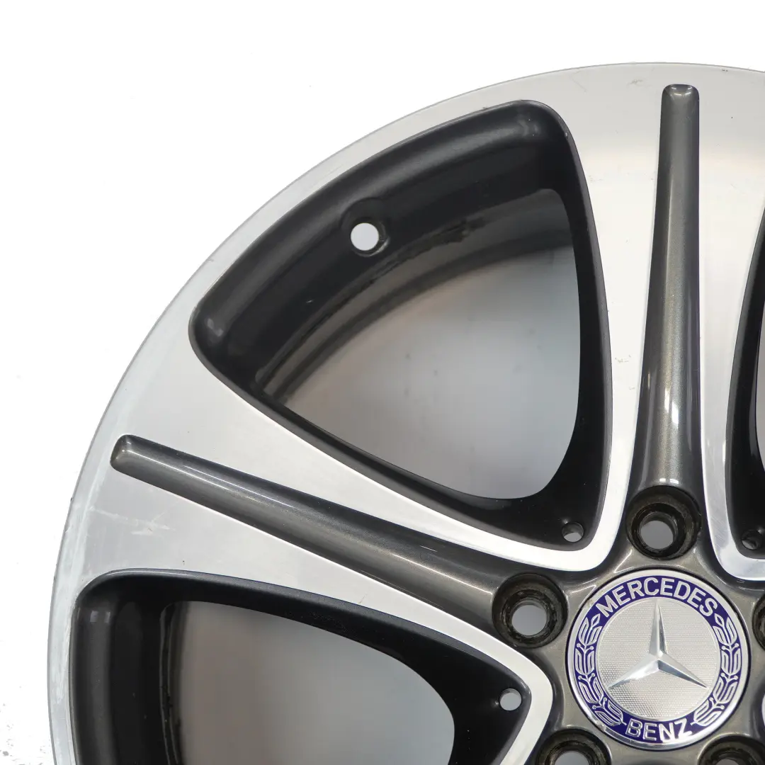 Mercedes W213 Leichtmetallfelge Alufelge 18" 8J ET:43 5-Speichen - SKU A2134011400-1 - Teilenummer A2134011400