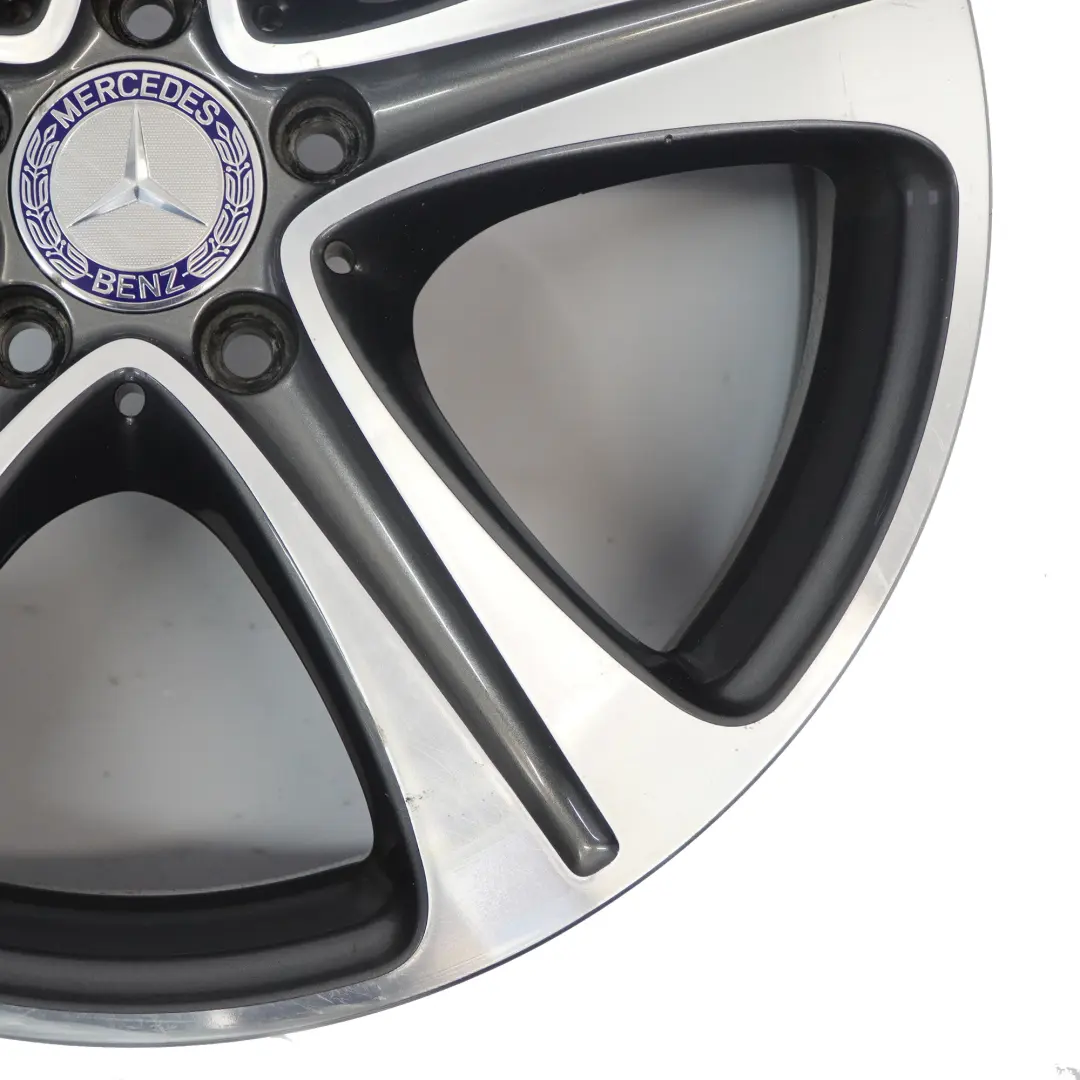  Llanta de aleación Mercedes W213 18" 8J ET:43 5 radios - SKU A2134011400-1 - Número de pieza A2134011400