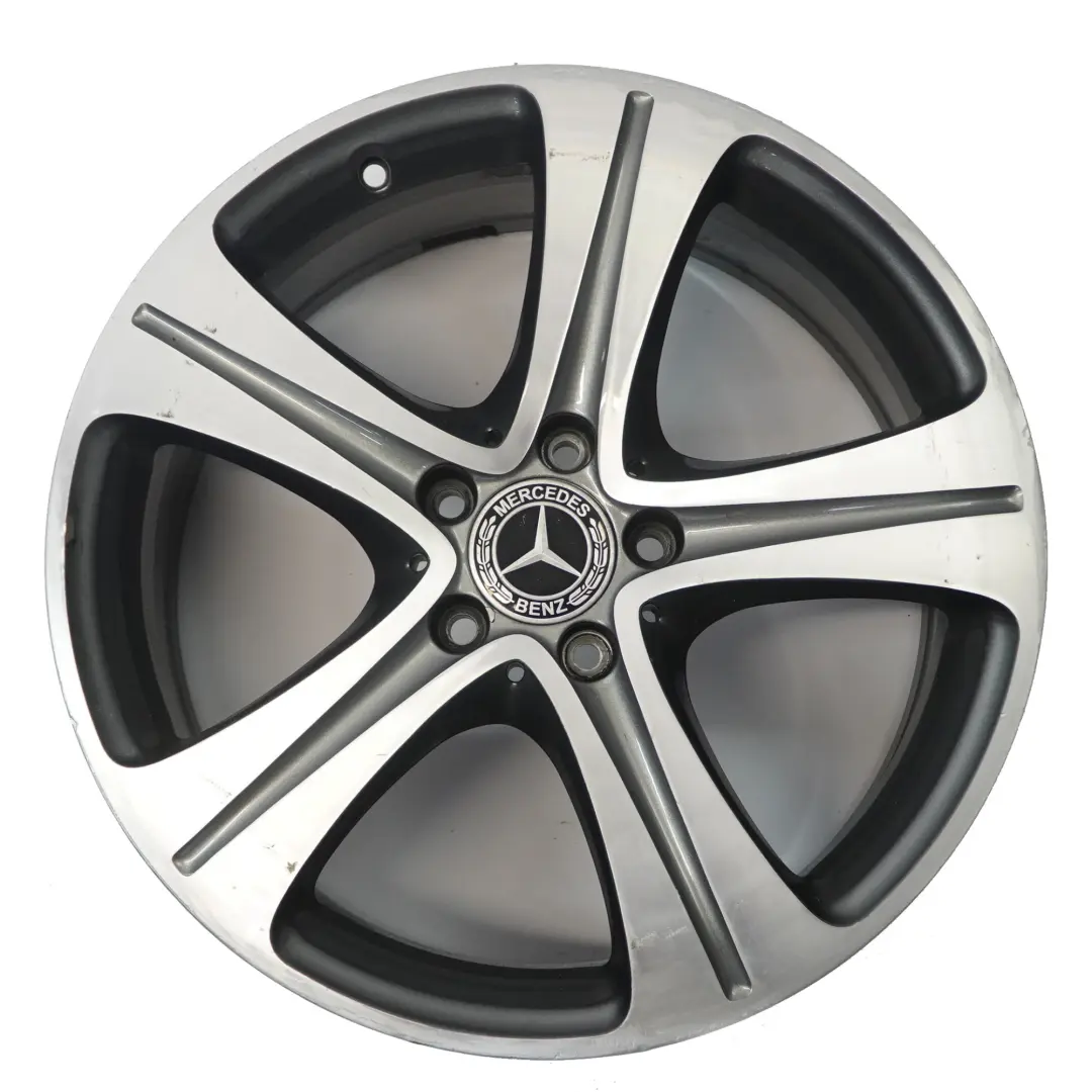 Mercedes W213 Alloy Wheel Rim 18" 8J ET:43 5-Spoke - SKU A2134011400-2 - Part number A2134011400