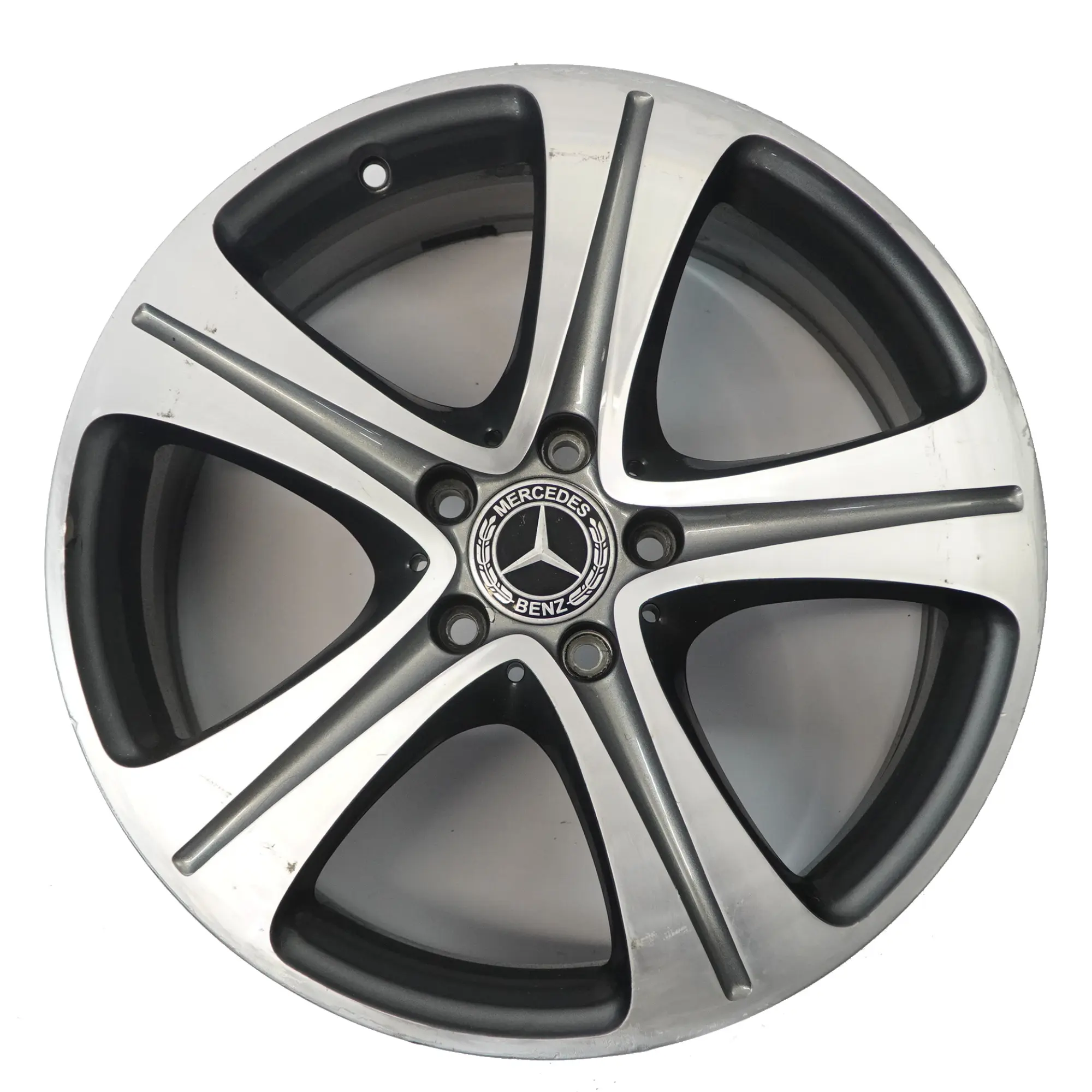 Mercedes W213 Cerchio in lega 18" 8J ET:43 a 5 razze A2134011400