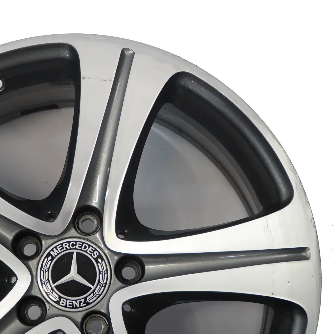 Mercedes W213 Alloy Wheel Rim 18" 8J ET:43 5-Spoke - SKU A2134011400-2 - Part number A2134011400