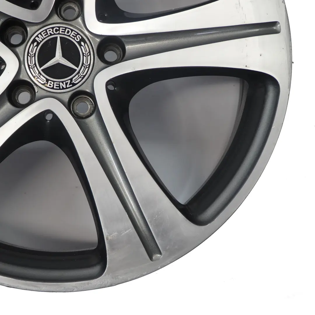 Mercedes W213 Alloy Wheel Rim 18" 8J ET:43 5-Spoke - SKU A2134011400-2 - Part number A2134011400