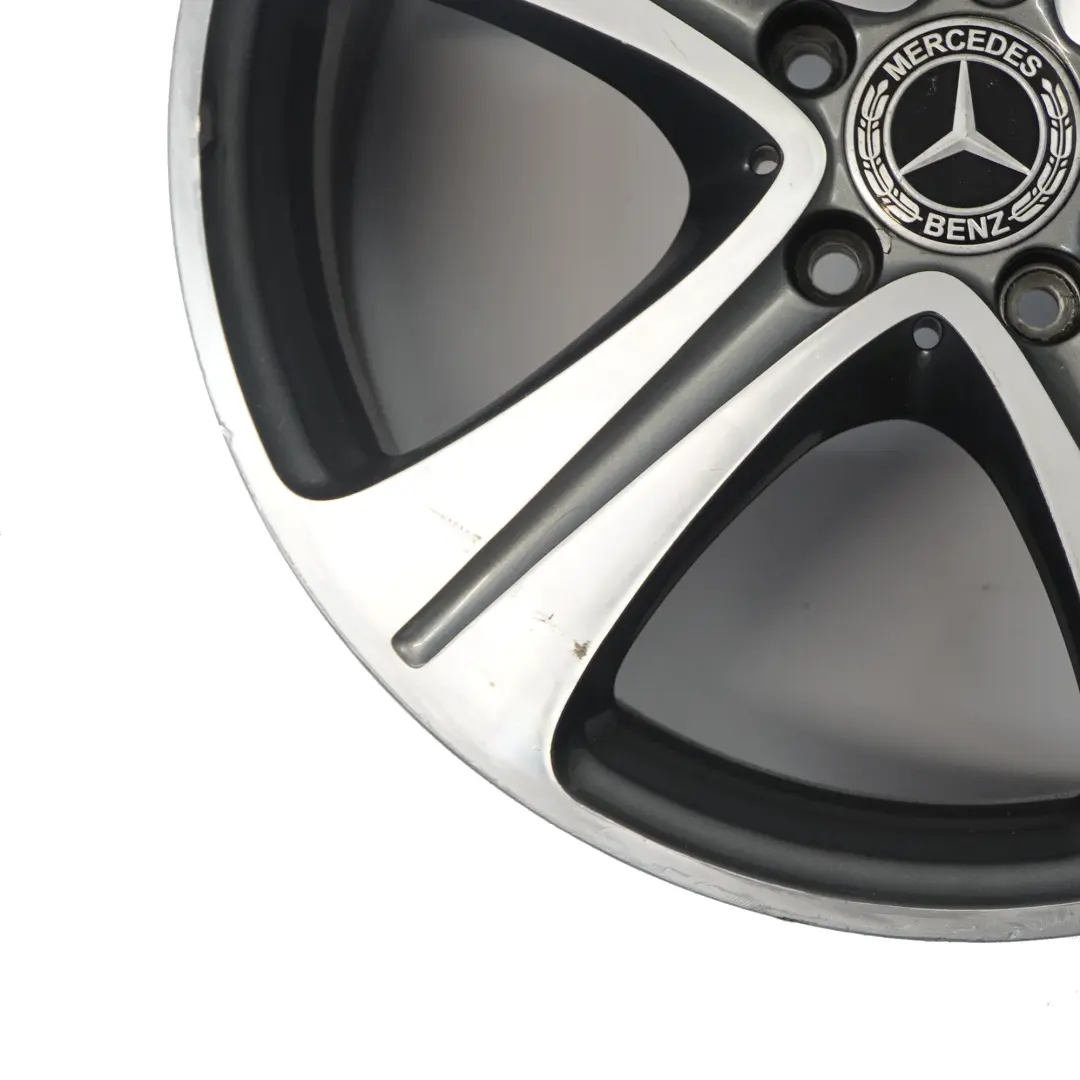 Mercedes W213 Alloy Wheel Rim 18" 8J ET:43 5-Spoke - SKU A2134011400-2 - Part number A2134011400