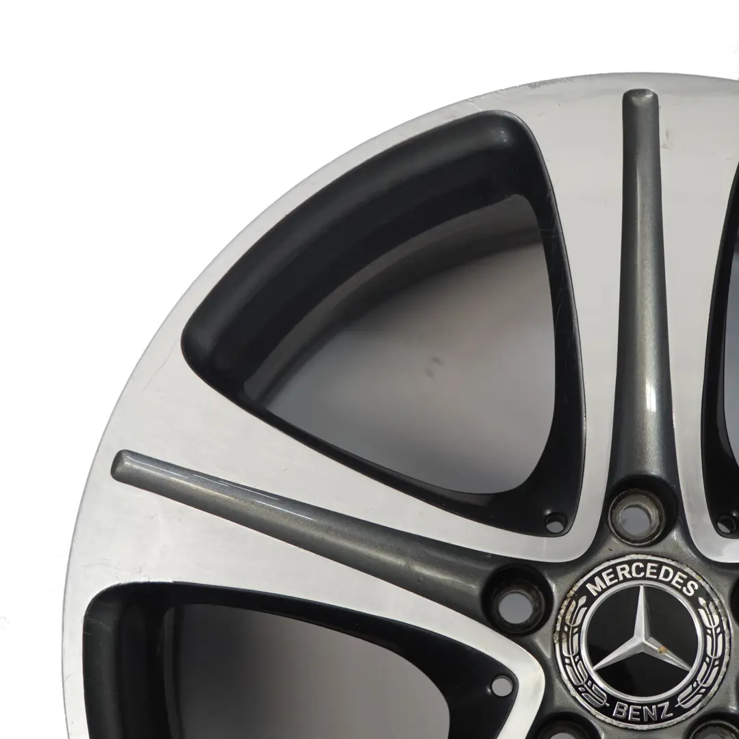 Mercedes W213 Alloy Wheel Rim 18" 8J ET:43 5-Spoke - SKU A2134011400-3 - Part number A2134011400