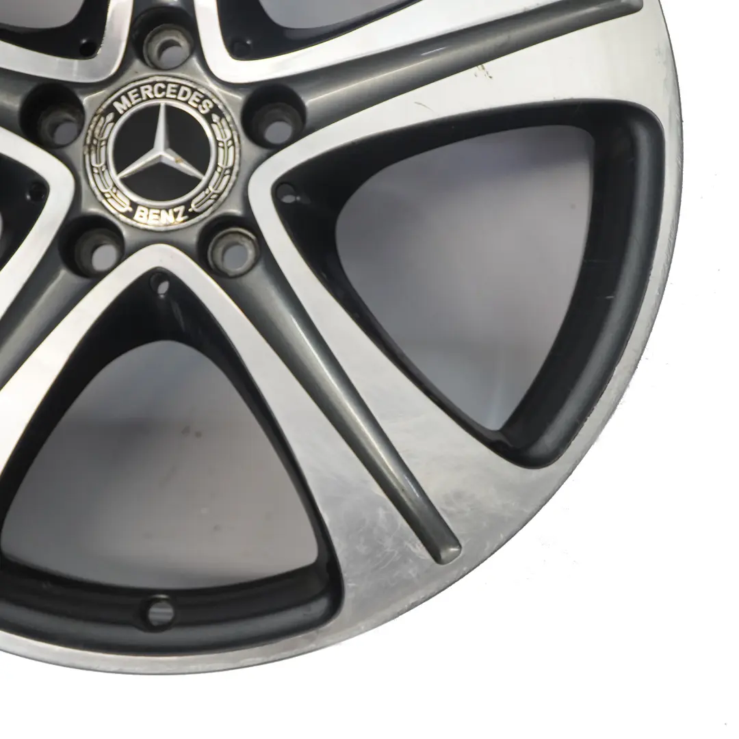 Mercedes W213 Alloy Wheel Rim 18" 8J ET:43 5-Spoke - SKU A2134011400-3 - Part number A2134011400