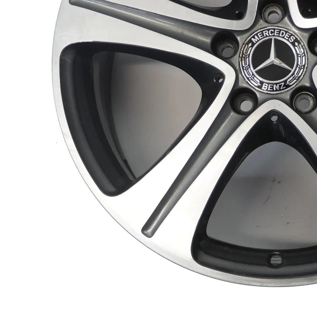 Mercedes W213 Alloy Wheel Rim 18" 8J ET:43 5-Spoke - SKU A2134011400-3 - Part number A2134011400