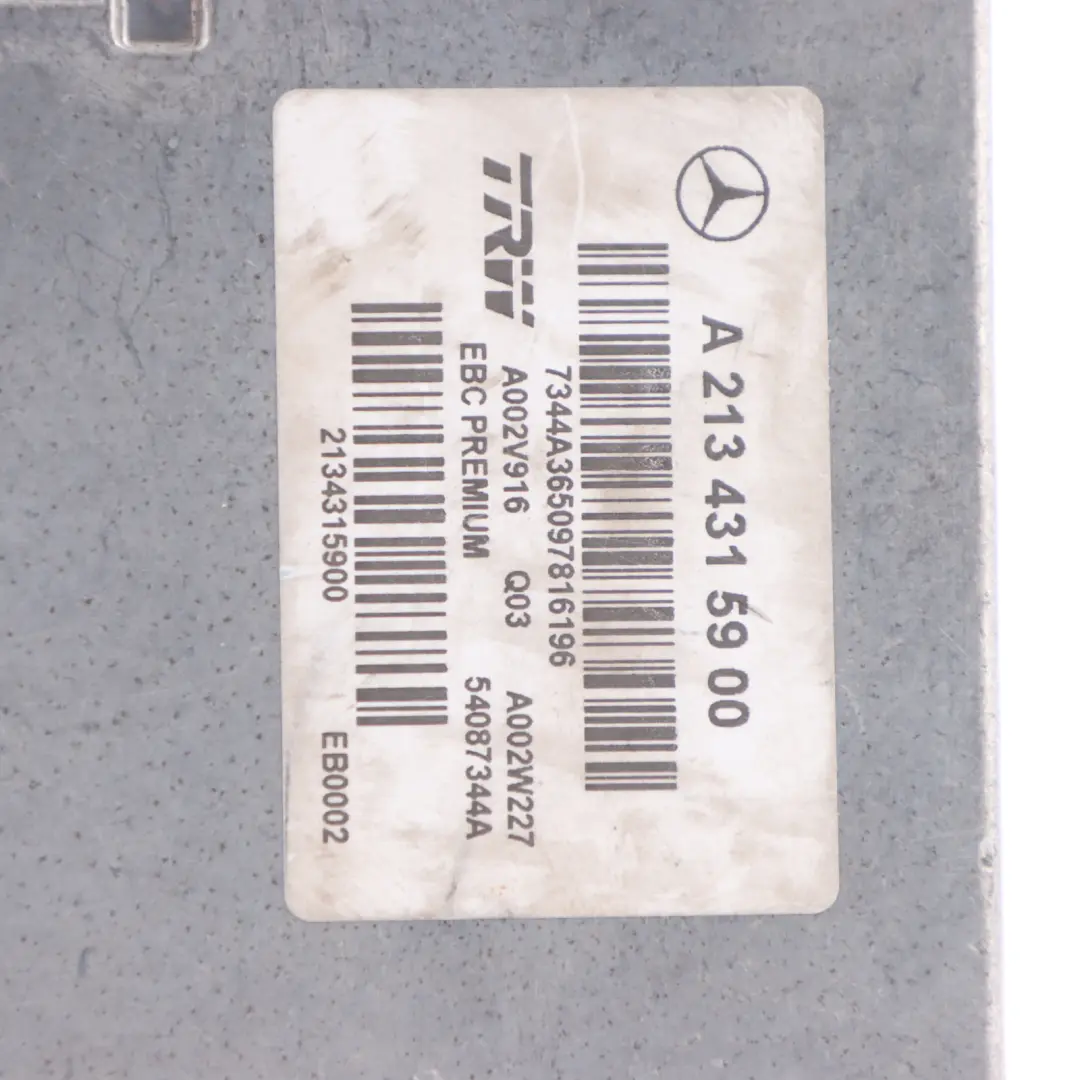 Hydraulic Unit Mercedes W213 W217 W257 ABS Pump A2134315900 to with Part number A2134316201 Hydraulic Unit Mercedes W213 W217 W257 ABS Pump A2134315900 - SKU A2134316201-1 - Part number A2134316201