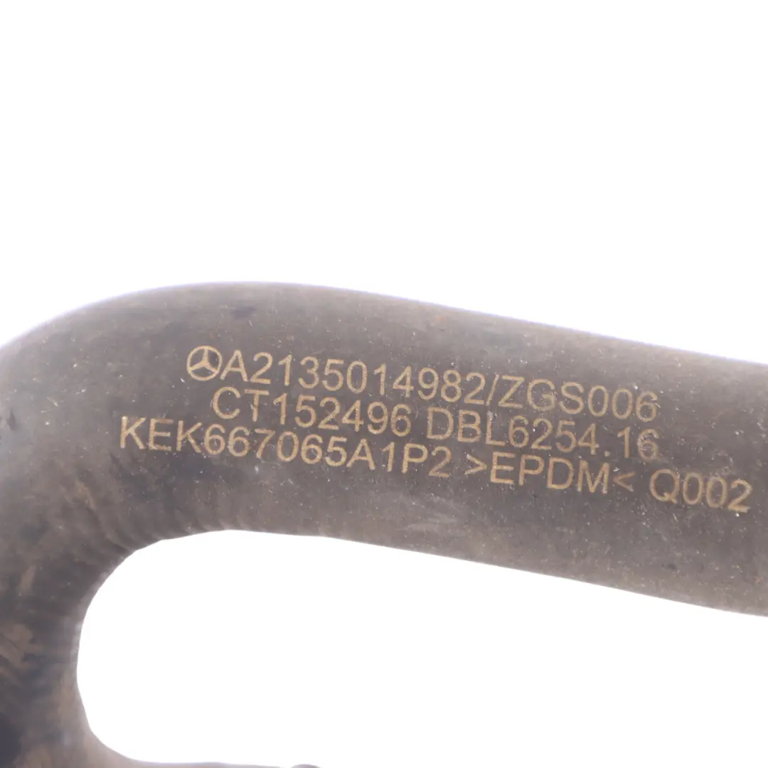Cooling Pipe Mercedes W213 GLC W253 CLS C257 Coolant Hose Water to with Part number A2135014982 Cooling Pipe Mercedes W213 GLC W253 CLS C257 Coolant Hose Water - SKU A2135014982 - Part number A2135014982