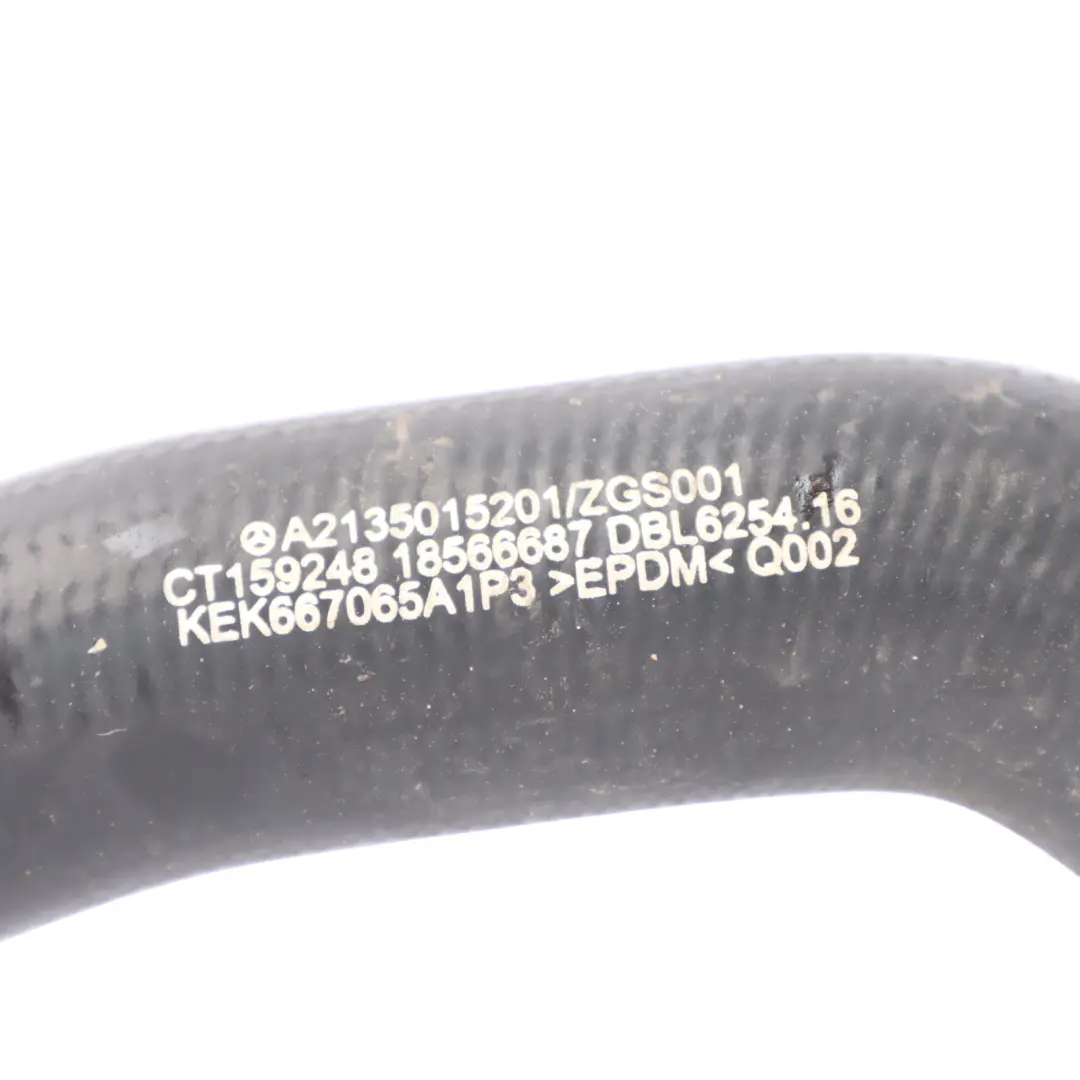 Water Hose Mercedes W213 C238 C253 C257 Diesel OM654 Coolant Line to with Part number A2135015201 Water Hose Mercedes W213 C238 C253 C257 Diesel OM654 Coolant Line - SKU A2135015201 - Part number A2135015201