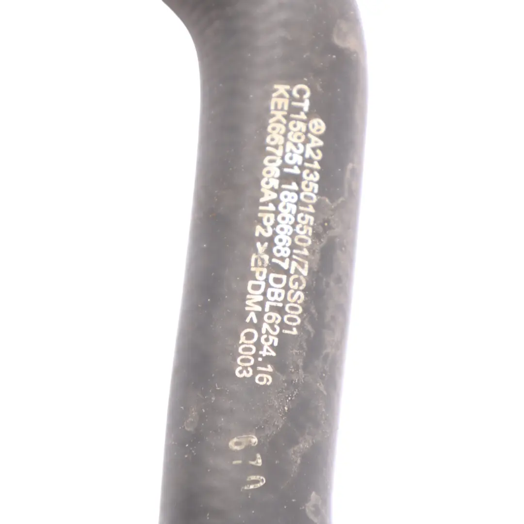 Tuyau d'eau Mercedes C238 C253 Diesel OM654 Ligne refroidissement pour à propos du numéro de pièce A2135015501 Tuyau d'eau Mercedes C238 C253 Diesel OM654 Ligne refroidissement - SKU A2135015501 - Numéro de pièce A2135015501