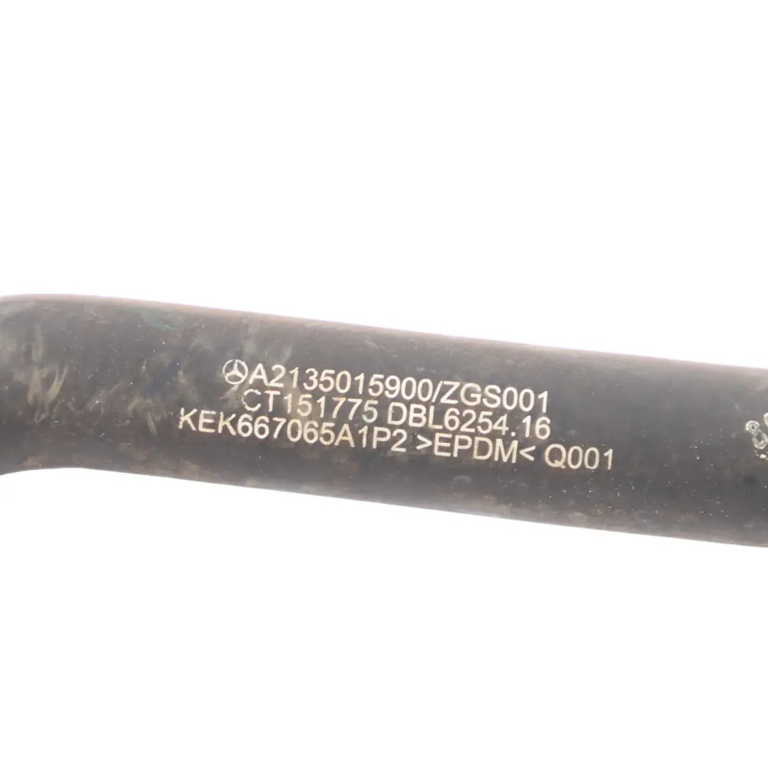 Coolant Pipe Hose Line to Mercedes W213 C238 Engine with Part number A2135015900 Mercedes W213 C238 Engine Coolant Pipe Hose Line - SKU A2135015900 - Part number A2135015900