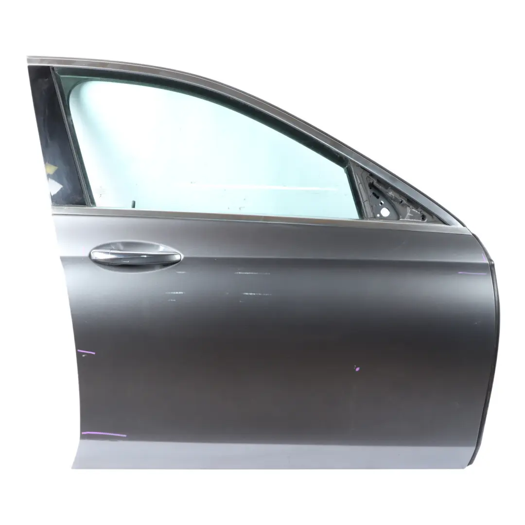 Door Front Right O/S Selenite Grey Metallic - 992 to Mercedes W213 with Part number A2137200205 Mercedes W213 Door Front Right O/S Selenite Grey Metallic - 992 - SKU A2137200205-SEL - Part number A2137200205