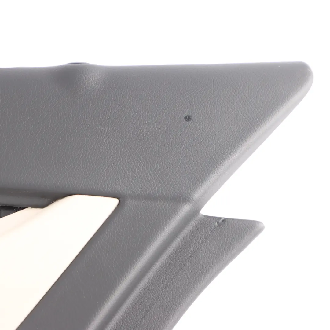 Mercedes W213 Door Card Cover Rear Right O/S Panel Beige Leather - SKU A2137307205-1 - Part number A2137307205