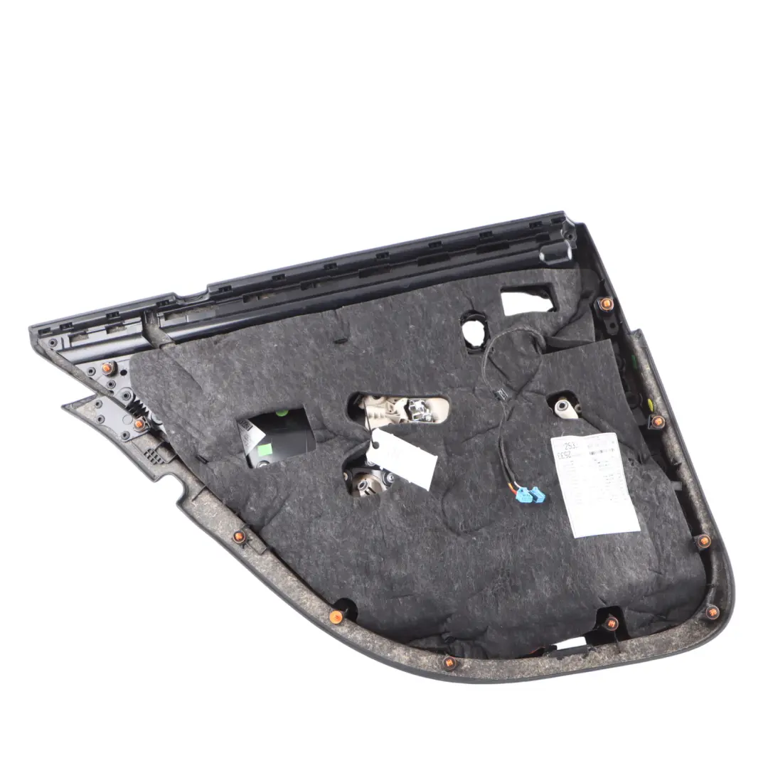 Mercedes W213 Door Card Cover Rear Right O/S Panel Beige Leather - SKU A2137307205-1 - Part number A2137307205