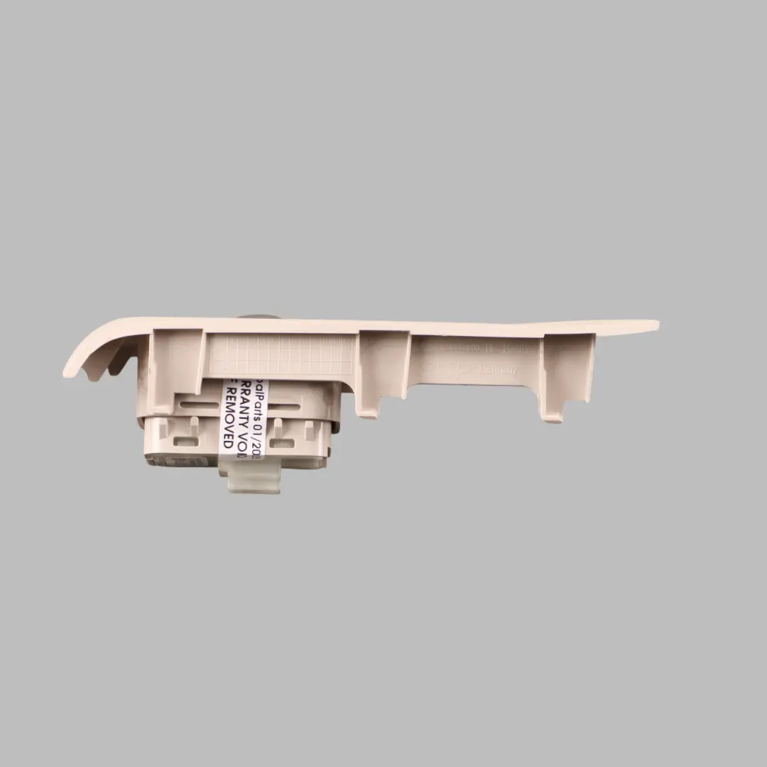 Door Card Switch Trim Cover Frame Beige Left N/S to Mercedes W213 Rear with Part number A2137371900 Mercedes W213 Rear Door Card Switch Trim Cover Frame Beige Left N/S - SKU A2137371900-1 - Part number A2137371900