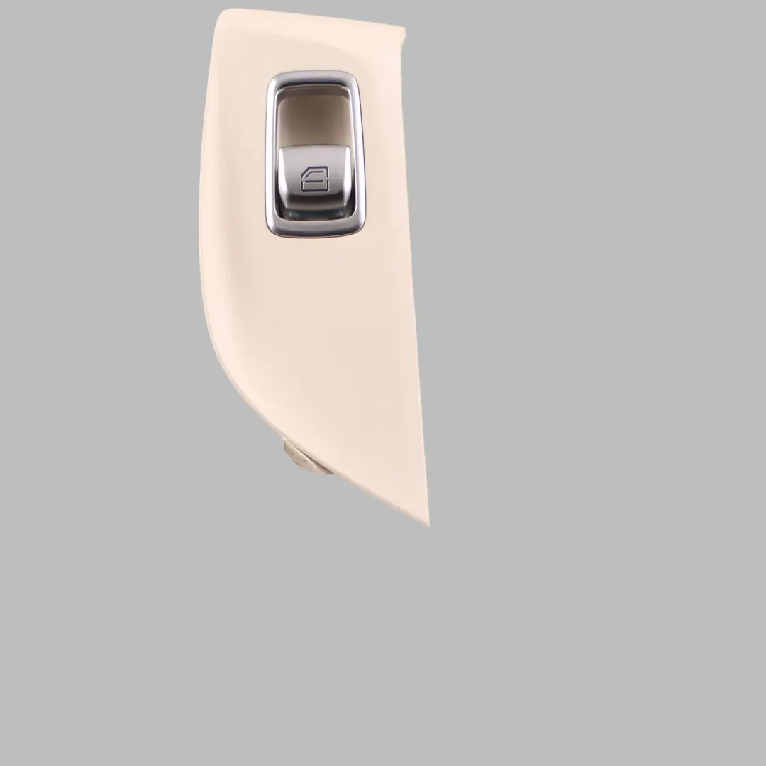 Mercedes W213 Door Card Switch Trim Cover Frame Rear Right O/S Beige - SKU A2137372000-1 - Part number A2137372000
