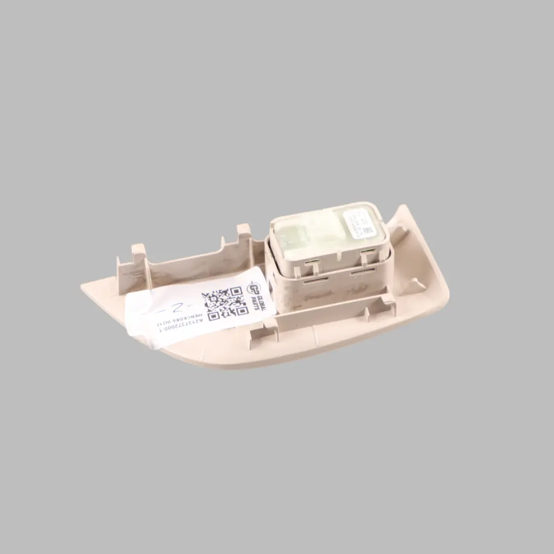 Door Card Switch Trim Cover Frame Rear Right O/S Beige to Mercedes W213 with Part number A2137372000 Mercedes W213 Door Card Switch Trim Cover Frame Rear Right O/S Beige - SKU A2137372000-1 - Part number A2137372000