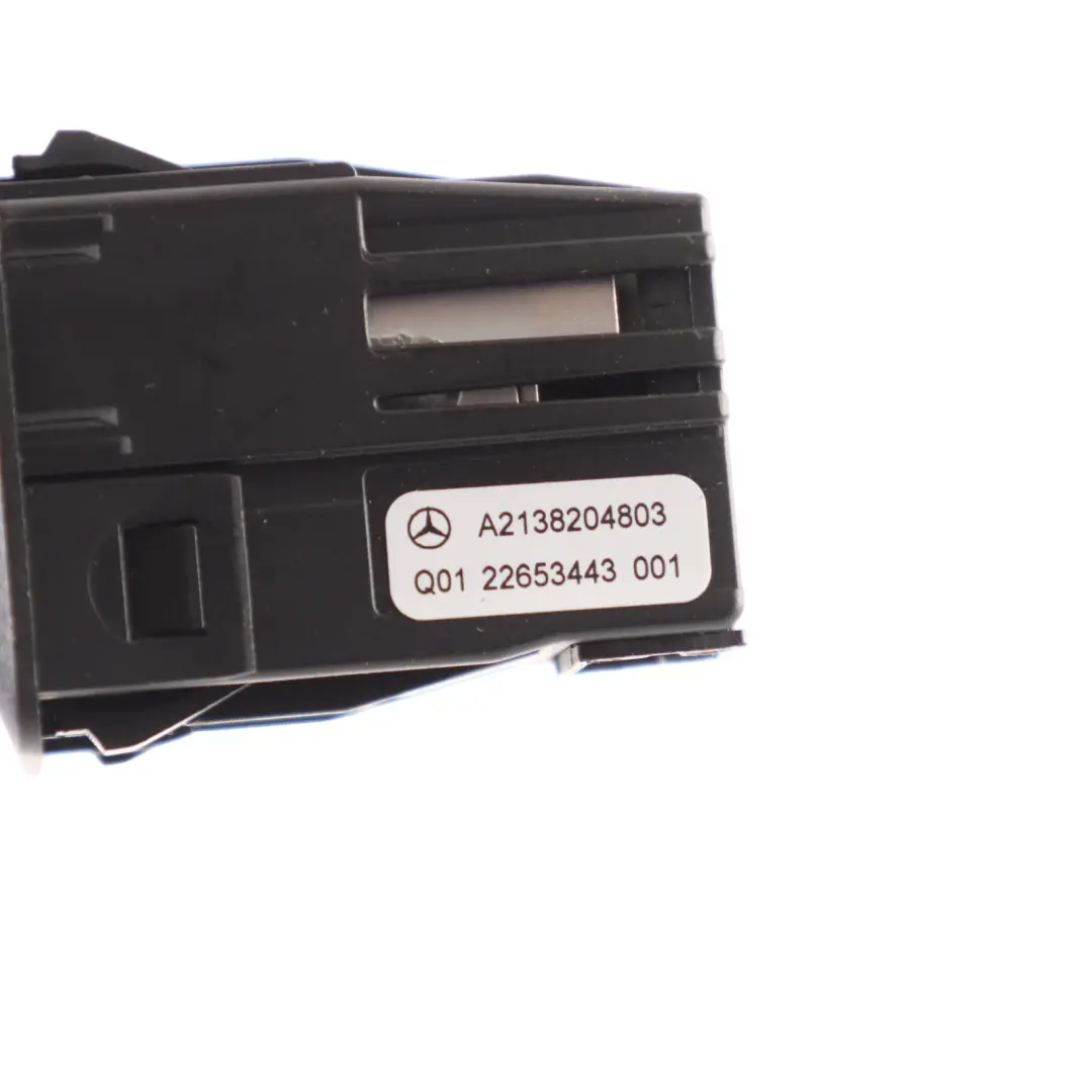 Centre Console Panel USB-C Charge Socket Unit to Mercedes W213 Rear with Part number A2138204803 Mercedes W213 Rear Centre Console Panel USB-C Charge Socket Unit - SKU A2138204803 - Part number A2138204803
