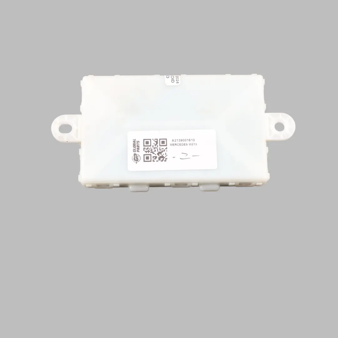 Keyless Go Entry Control Module Unit ECU to Mercedes W213 W222 C238 with Part number A2139001610 Mercedes W213 W222 C238 Keyless Go Entry Control Module Unit ECU - SKU A2139001610 - Part number A2139001610