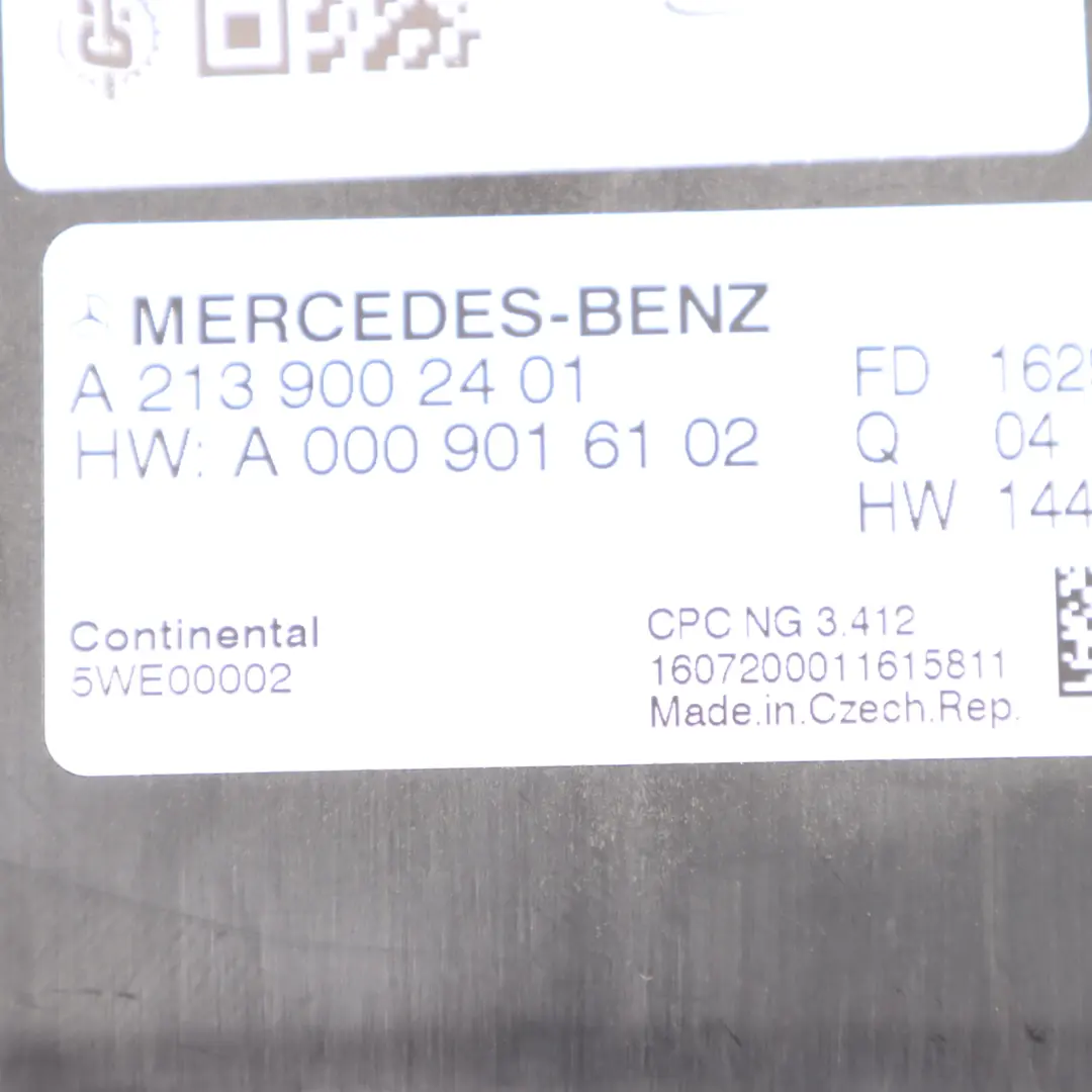 Drivetrain Control Module Mercedes W213 C238 Transmission Unit to with Part number A2139002401 Drivetrain Control Module Mercedes W213 C238 Transmission Unit - SKU A2139002401 - Part number A2139002401