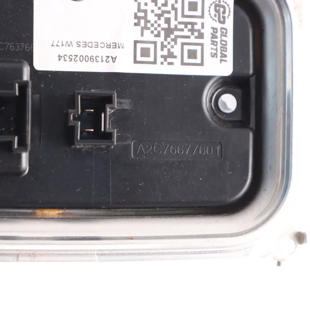 Headlight Module LED Light Control Unit Front Left N/S to Mercedes W177 with Part number A2139002534 Mercedes W177 Headlight Module LED Light Control Unit Front Left N/S - SKU A2139002534 - Part number A2139002534