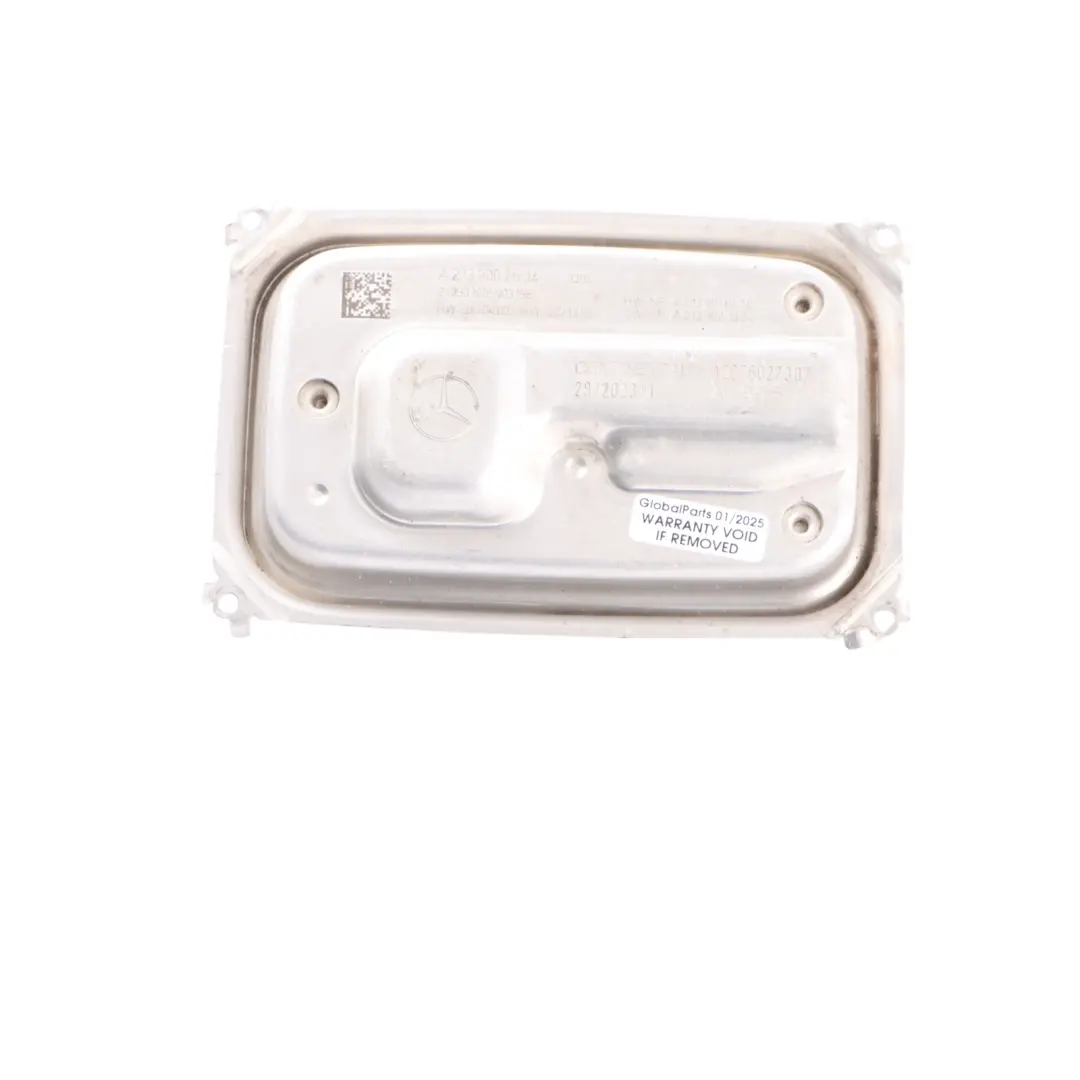 Headlight Module LED Light Control Unit Front Left N/S to Mercedes W177 with Part number A2139002534 Mercedes W177 Headlight Module LED Light Control Unit Front Left N/S - SKU A2139002534 - Part number A2139002534