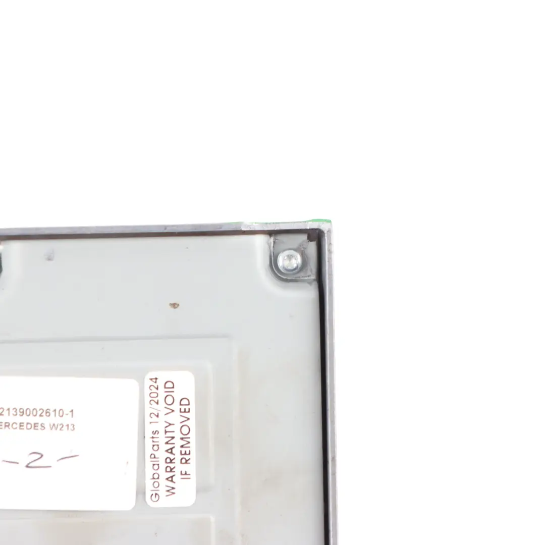 Mercedes W213 Control Unit Module Amplifier Premium Sound - SKU A2139002610-1 - Part number A2139002610