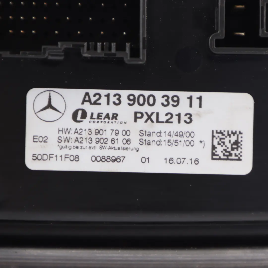 Scheinwerfer Modul LED Vorschaltgerät Steuergerät für Mercedes W213 mit Teilenummer A2139003911 Mercedes W213 Scheinwerfer Modul LED Vorschaltgerät Steuergerät - SKU A2139003911 - Teilenummer A2139003911