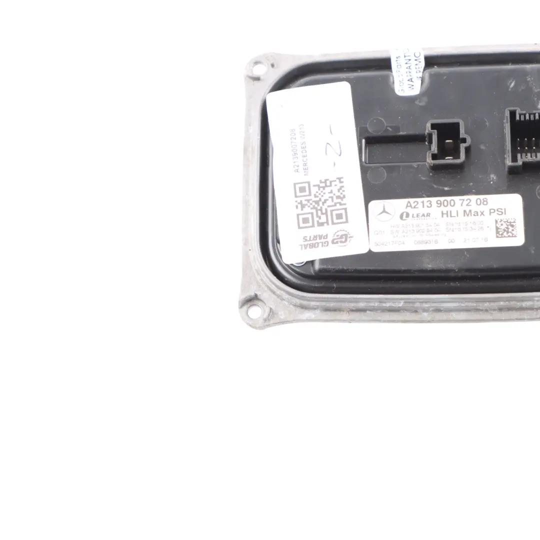 Headlight Module Ballast Control Unit Front Left N/S to Mercedes W213 with Part number A2139007208 Mercedes W213 Headlight Module Ballast Control Unit Front Left N/S - SKU A2139007208 - Part number A2139007208