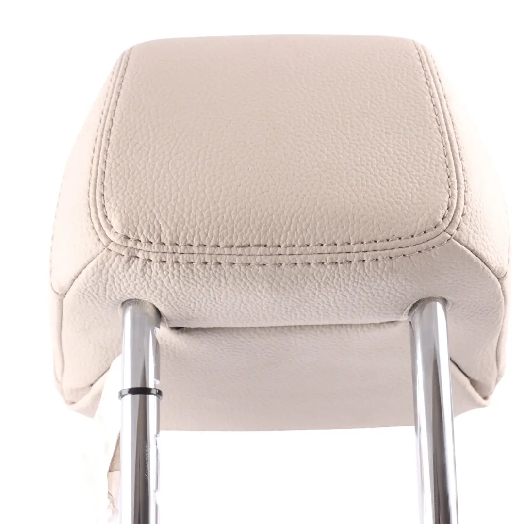 Mercedes W213 Headrest Rear Right Left Right N/O/S Beige Leather - SKU A2139701700-1 - Part number A2139701700