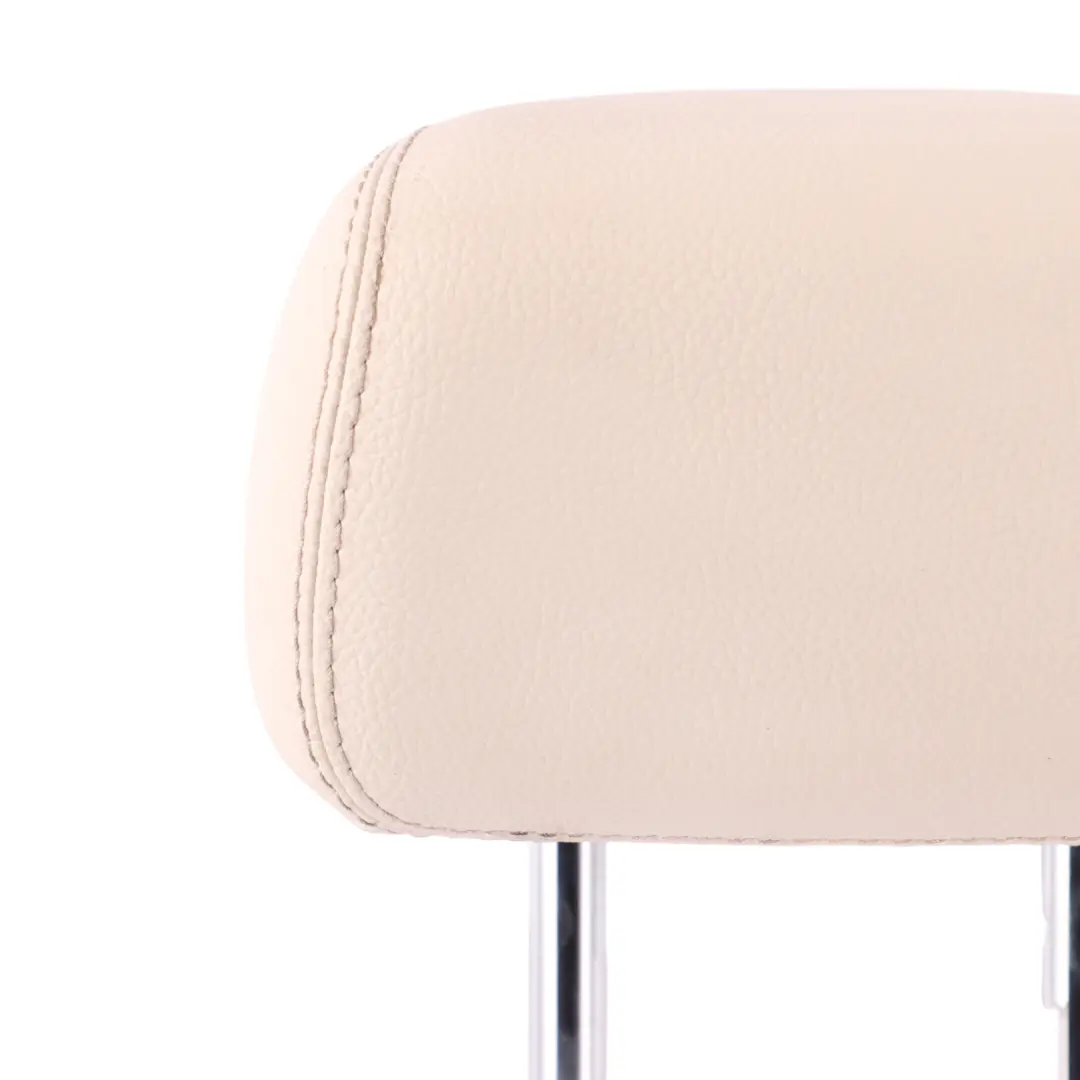 Mercedes W213 Seat Headrest Rear Center Head Restraint Beige Leather - SKU A2139702000-1 - Part number A2139702000