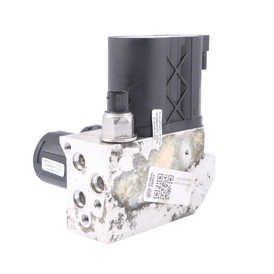 Mercedes W221 ABS Pump Hydraulic Valve Block Level Control - SKU A2213200358 - Part number A2213200358