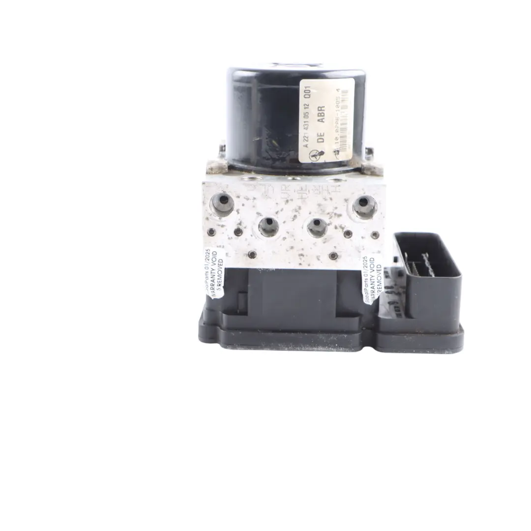  ABS Pump Mercedes W221 S550 Control Modulator Hydraulic Unit Block A2215455231 - SKU A2214310512 - Part number A2214310512