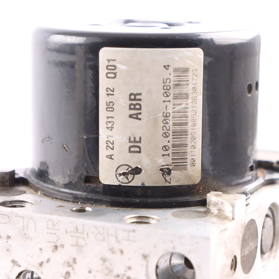  ABS Pump Mercedes W221 S550 Control Modulator Hydraulic Unit Block A2215455231 - SKU A2214310512 - Part number A2214310512
