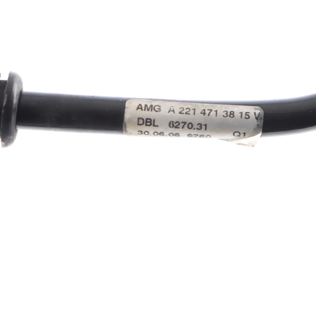 Mercedes W221 W216 Crankcase Breather Vacuum Pipe Hose Line - SKU A2214713815 - Part number A2214713815
