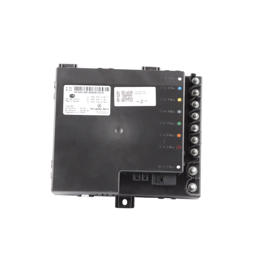 Integrated Supply Module Electrical Control Unit to Mercedes W221 with Part number A2215401062 Mercedes W221 Integrated Supply Module Electrical Control Unit - SKU A2215401062 - Part number A2215401062