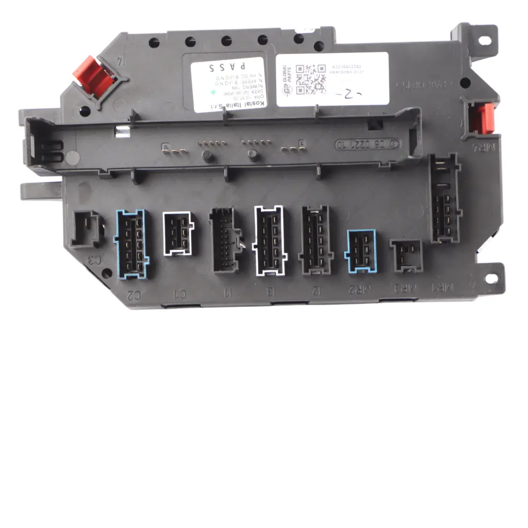 Mercedes W221 SAM Relay Fuse Box Module Control Unit ECU - SKU A2215402250 - Part number A2215402250