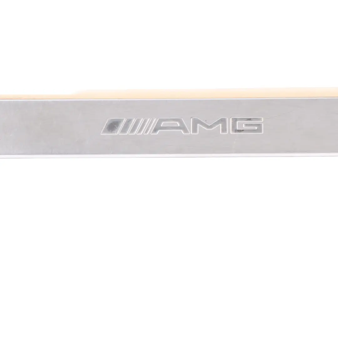 Step Sill Cover Entrance Trim Front Left N/S Beige to Mercedes W221 AMG with Part number A2216803135 Mercedes W221 AMG Step Sill Cover Entrance Trim Front Left N/S Beige - SKU A2216803135 - Part number A2216803135